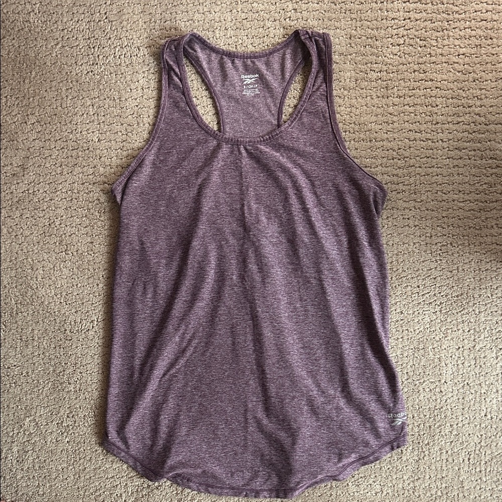 Reebok Women’s Purple Racerback Tank Top